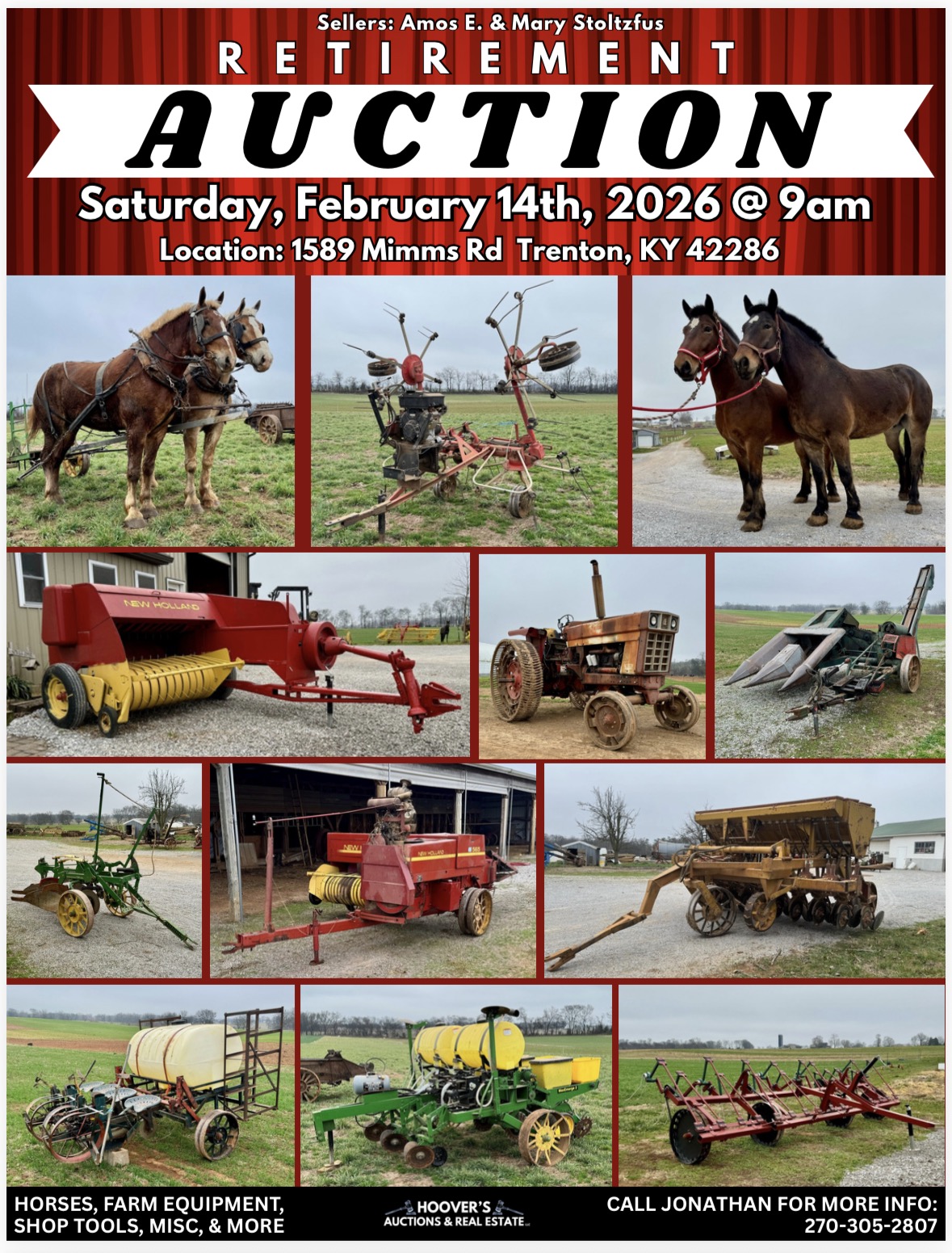 Stoltzfus Retirement Auction